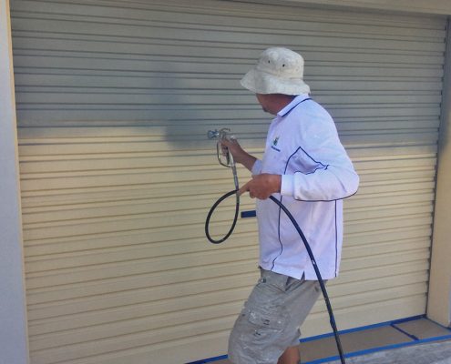 Sunshine Coast Painter - Painting in progress